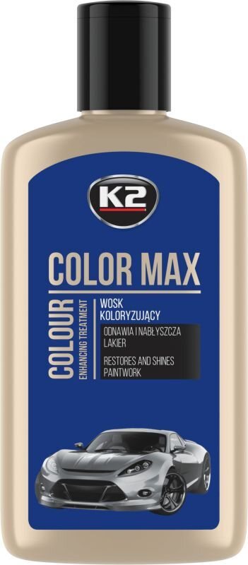 K2 COLOR MAX - Colourising wax 250 ml 蓝色