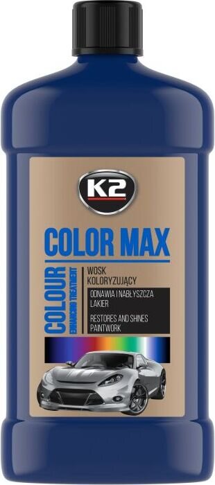 K2 COLOR MAX - Colourising wax 500 ml Navy