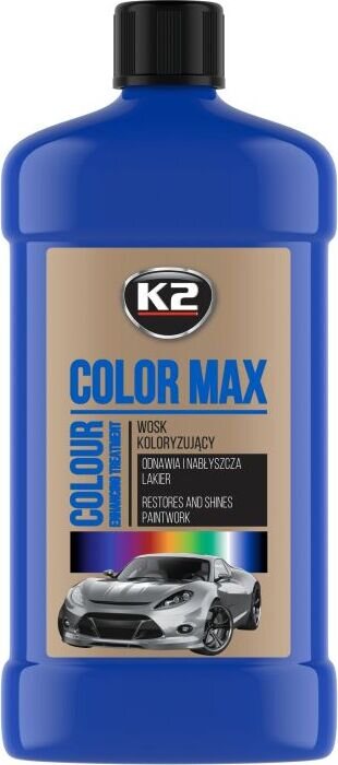 K2 COLOR MAX - Colourising wax 500 ml 蓝色