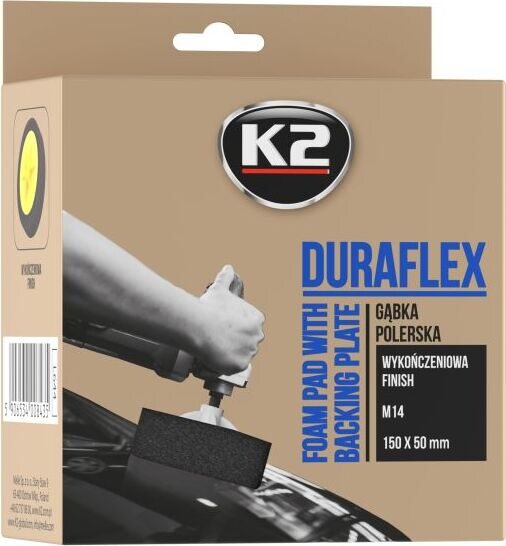 K2 DURAFLEX - Polishing disc M14 150x50mm Black