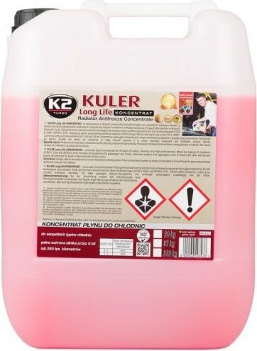 K2 KULER - Coolant concentrate 20 kg 红色