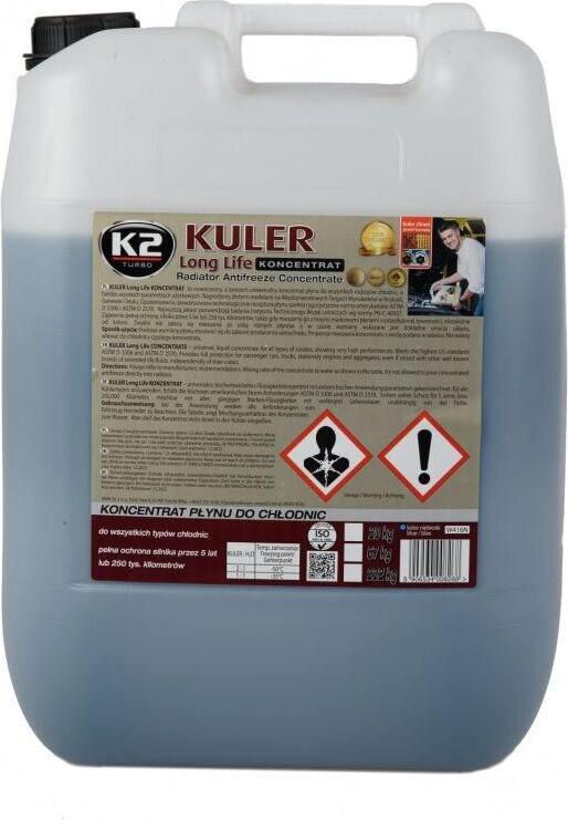 K2 KULER - Coolant concentrate 20 kg 蓝色