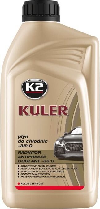 K2 KULER - Ready-to-use coolant -35°C 1 l 红色