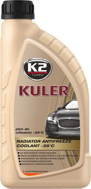 K2 KULER - Ready-to-use coolant -35°C 1 l 橙色