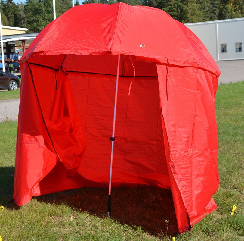 OLTECH PT16 -aurinkovarjoteltta Punainen