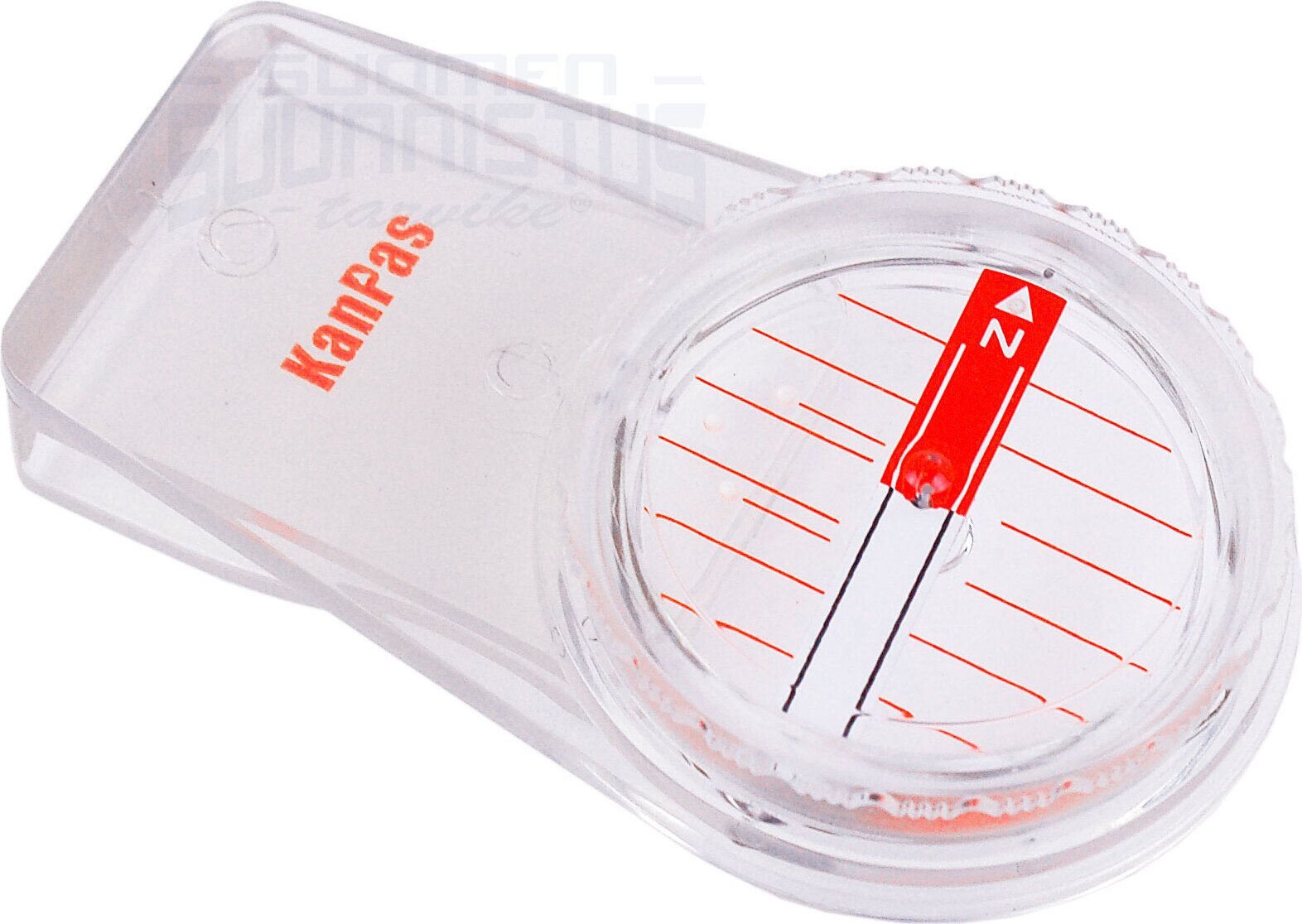 KANPAS MTB-43-F karttatelinekompassi クリアー