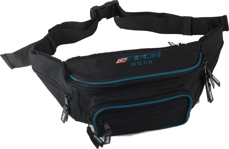 OLTECH WB08 -vyölaukku Musta/sinivihreä