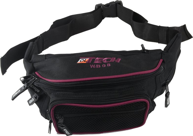 OLTECH WB08 -vyölaukku Musta/violetti