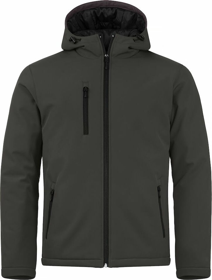 CLIQUE Padded Hoody Softshell Dark grey (945)