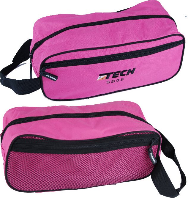 OLTECH SB08 -säilytyslaukku tossuille Pinkki/musta