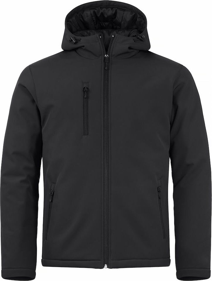CLIQUE Padded Hoody Softshell Black (99)
