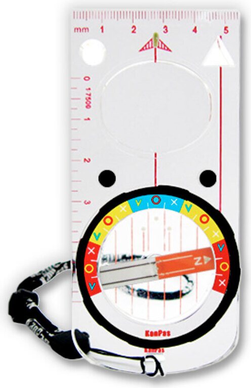 KANPAS MAG-45-FS Stable levykompassi Sateenkaari