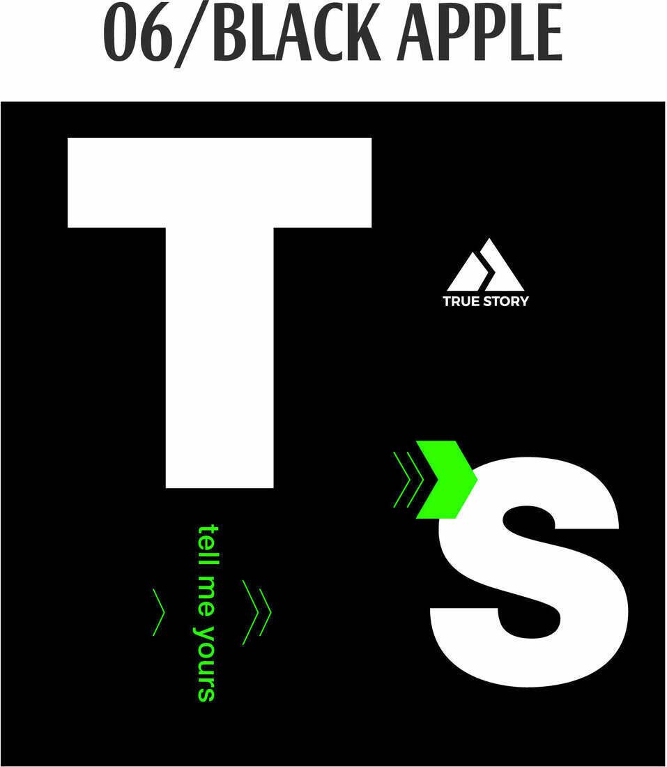 TRUE STORY Reflective training hat - 06 Black apple