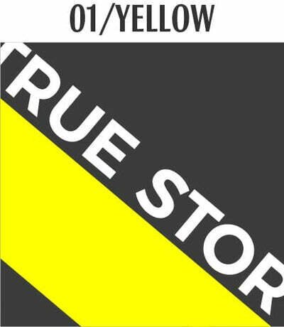TRUE STORY Classic mesh o-shirt short sleeves, kids - 01 Yellow