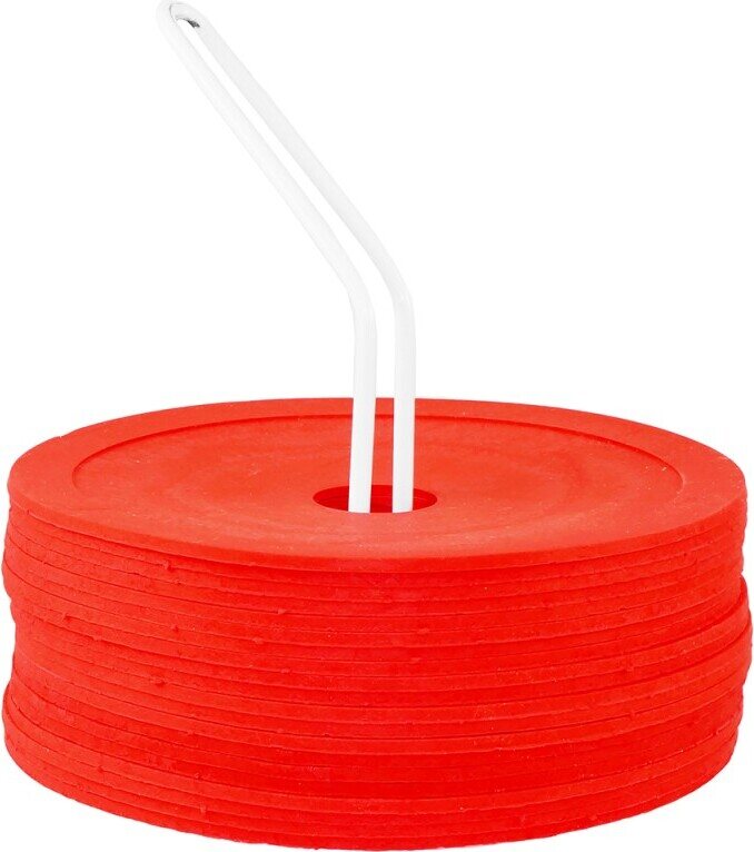 EDGE Merkkisarja Flat 20 kpl Röd