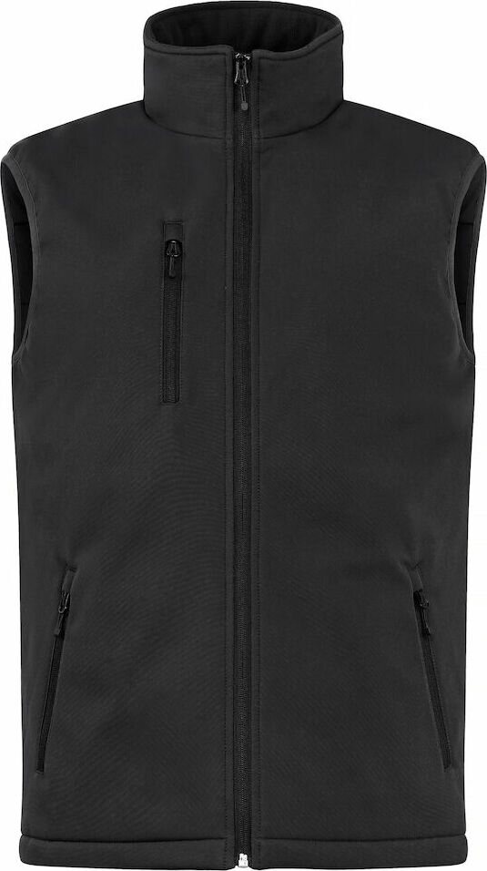 CLIQUE Padded Softshell Vest Black (99)