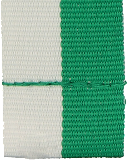 Q-mitalinauha 20 mm Valkoinen/vihreä