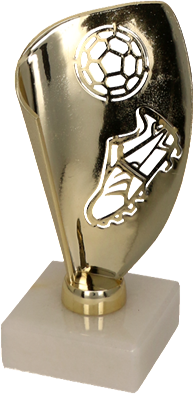 Jalkapallo figuuri 3 Kulta