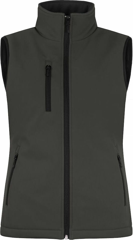 CLIQUE Padded Softshell Vest Lady Dark grey (945)