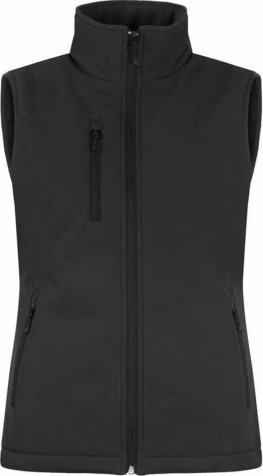 CLIQUE Padded Softshell Vest Lady Black (99)