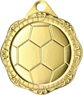 Jalkapallomitali 1232 Kulta