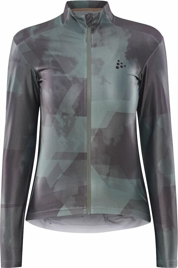 CRAFT CORE Bike Essence -naisten pitkähihainen pyöräilypaita Thyme-Moniväri (626007)