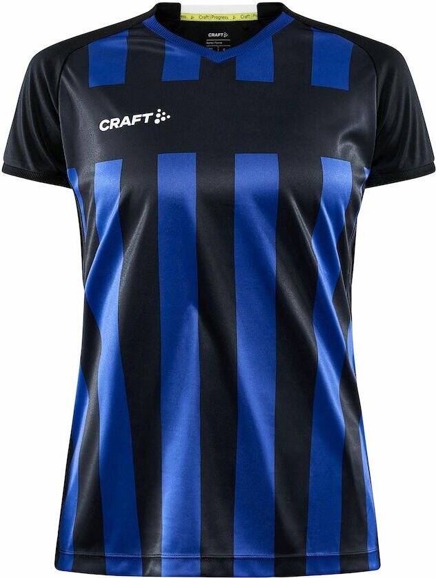 CRAFT Progress 2.0 Stripe Jersey W Musta/koboltti (999346)
