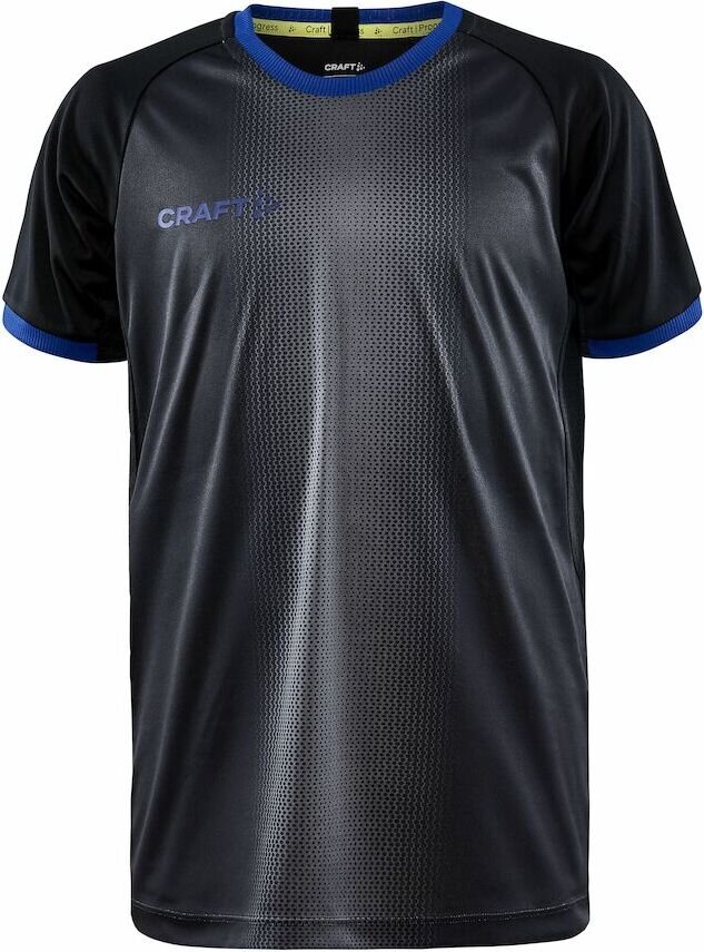 CRAFT Progress 2.0 Graphic Jersey JR Musta/koboltti (999346)