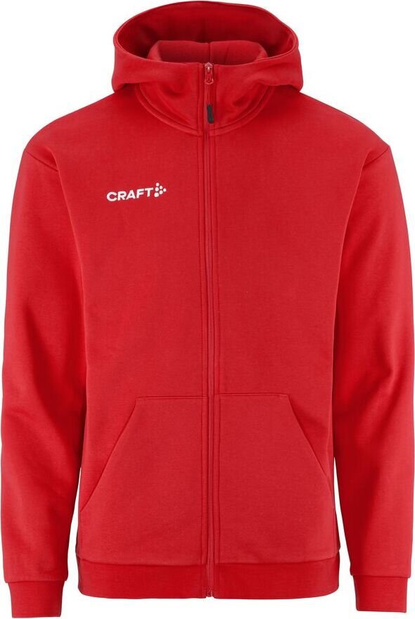 CRAFT Community 2.0 Logo FZ Hoodie M Kirkkaan punainen (430000)