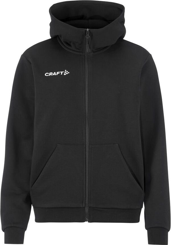 CRAFT Community 2.0 Logo FZ Hoodie W Musta (999000)