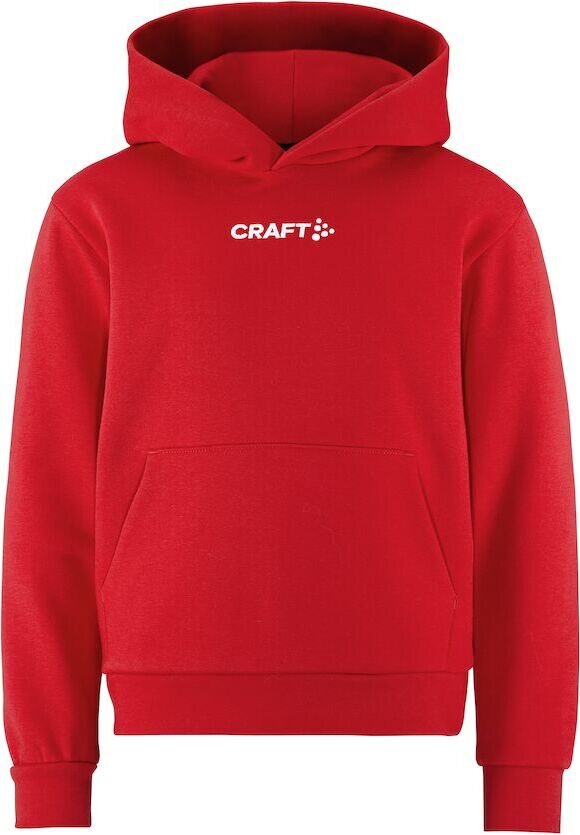 CRAFT Community 2.0 Logo Hoodie Jr Kirkkaan punainen (430000)