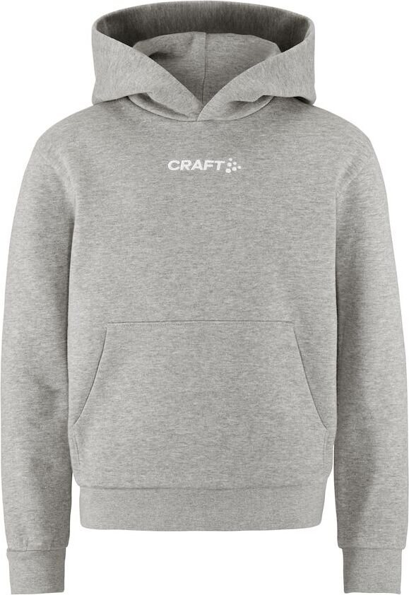 CRAFT Community 2.0 Logo Hoodie Jr Meleerattu harmaa (950000)