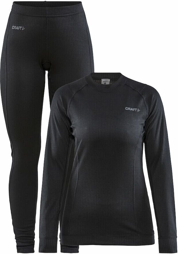 CRAFT CORE Dry Baselayer Set W Musta (999000)