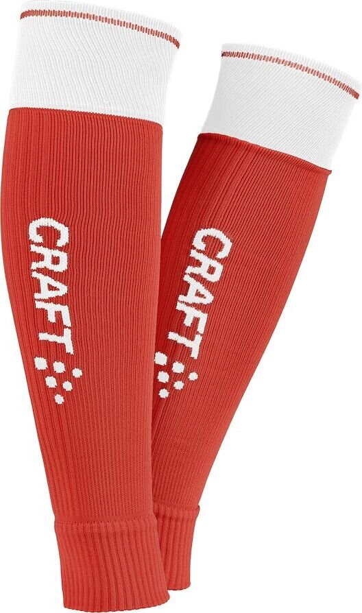 CRAFT Progress 2.0 Contrast Sock W-O Foot Kirkkaan punainen/valkoinen (430900)