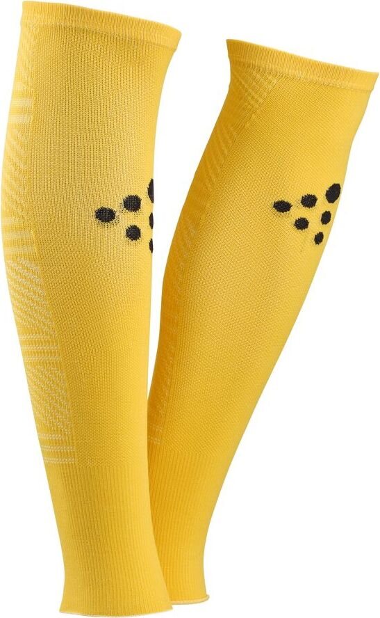 CRAFT Premier Athlete socks W-O Foot Ruotsin keltainen (552000)