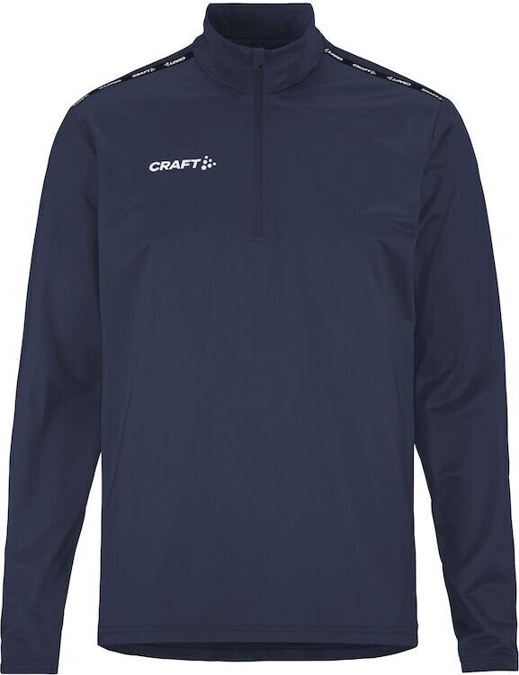CRAFT Squad Go -miesten puolivetoketjullinen treenitakki Laivastonsininen (390000)