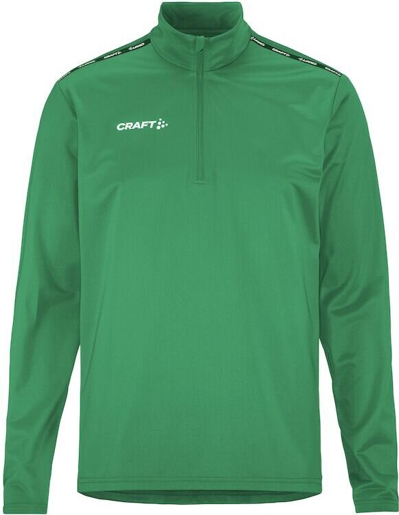 CRAFT Squad Go -miesten puolivetoketjullinen treenitakki Vihreä (651000)