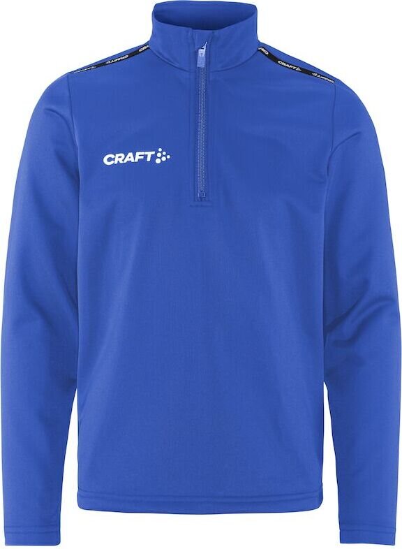 CRAFT Squad Go -lasten puolivetoketjullinen treenitakki Koboltti (346000)