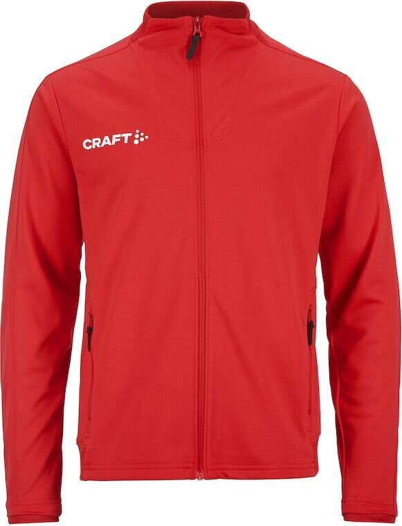 CRAFT Evolve 2.0 -lasten verryttelytakki Kirkkaan punainen (430000)