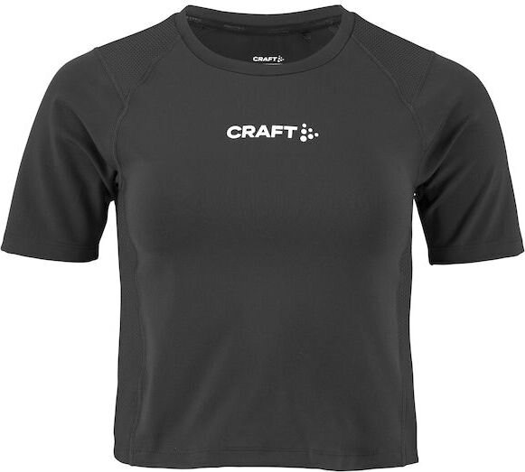 CRAFT Rush 2.0 Crop Tee W Musta (999000)