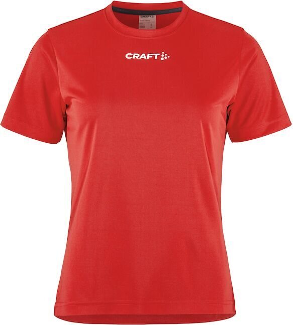 CRAFT Squad Go -naisten tekninen t-paita Kirkkaan punainen (430000)