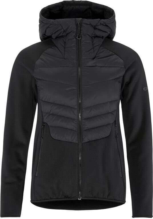 CRAFT ADV Explore -naisten kevyesti topattu hybriditakki Musta (999000)