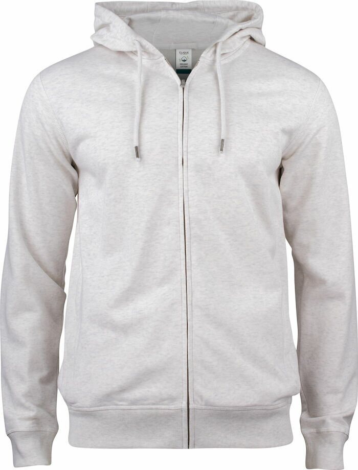 CLIQUE Premium OC Hoody Full Zip Nature melange (925)