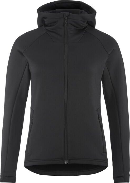 CRAFT ADV Explore -naisten tekninen fleece hupparitakki Musta (999000)