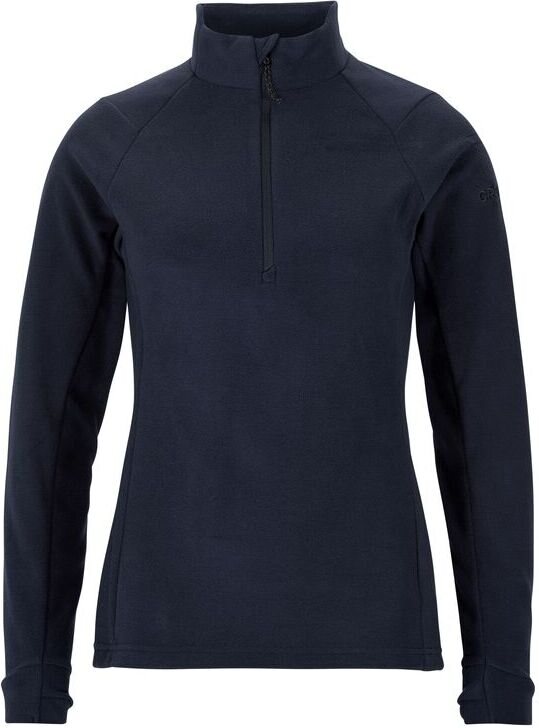 CRAFT CORE Explore -naisten puolivetoketjullinen välikerros fleece-paita Liekki (396000)