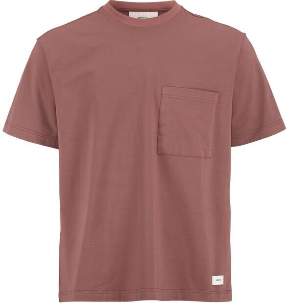 CRAFT Collective -miesten rento t-paita Ruusunruskea (473000)