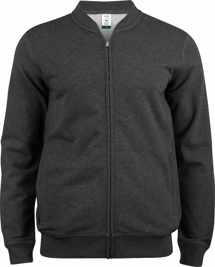 CLIQUE Premium OC Cardigan Men's Antracite melange (955)