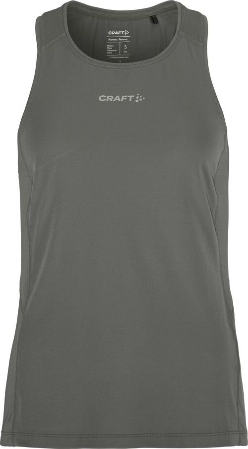 CRAFT ADV Essence 2.0 -naisten hihaton treenipaita Graniitti (985000)