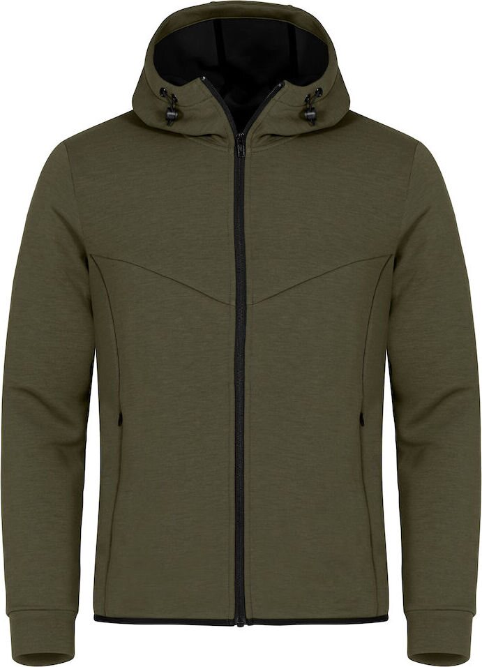 CLIQUE Hayden -miesten hupparitakki Sumunvihreä (75)