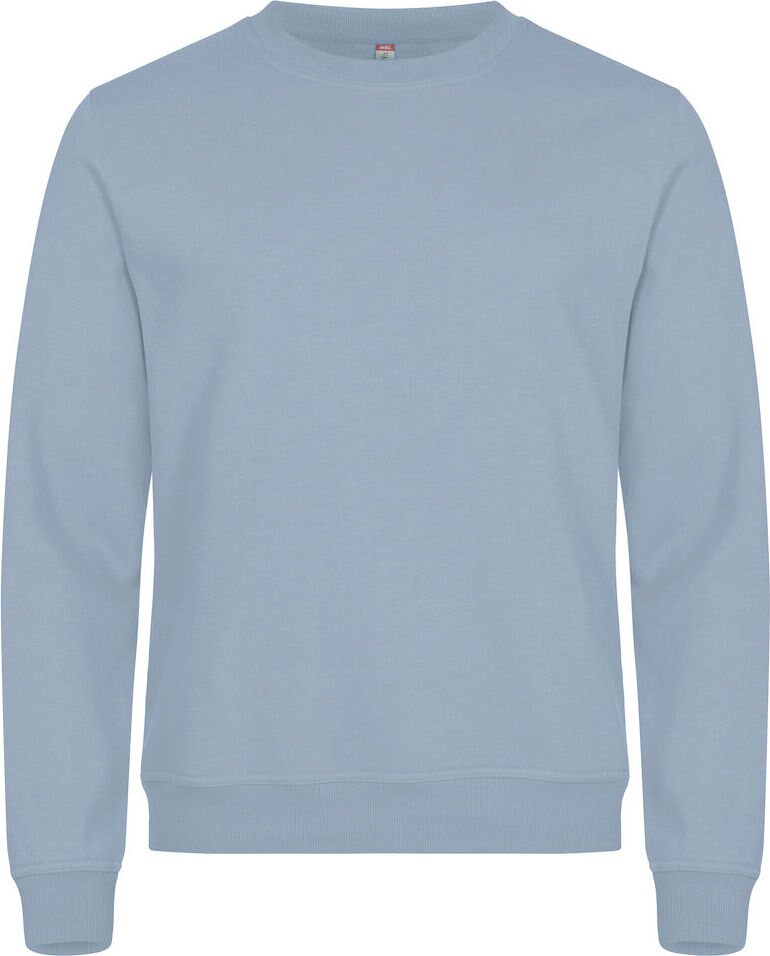 CLIQUE Miami -unisex-mallinen collegepaita Pehmeän sininen (570)